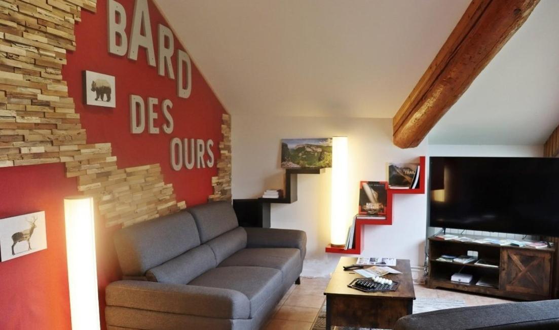 Gite Bard Des Ours Saint-Martin-en-Vercors Eksteriør bilde